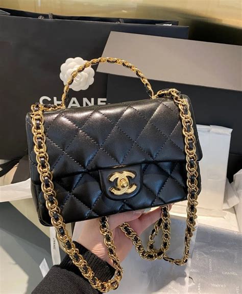 chanel 23s cf mini handle|chanel handbags.